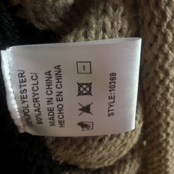 GRECE Poncho style cardigan with sleeves medium - Picture 7 of 11